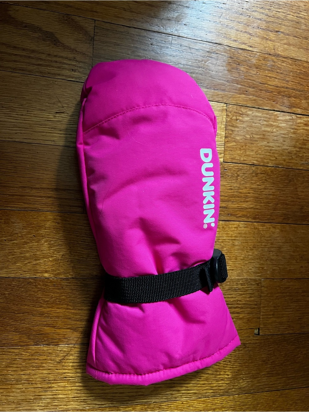 Dunkin' Women's Pink Left Mitten